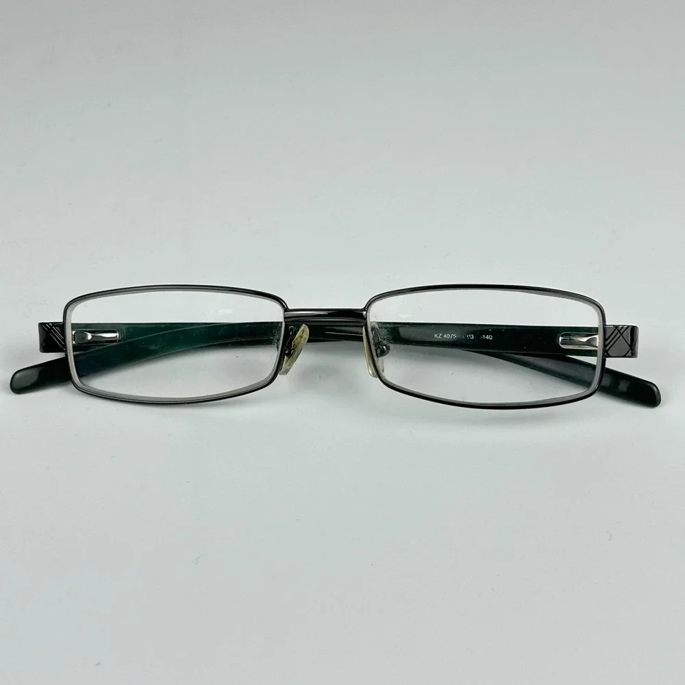 Kenzo KZ 4075 Womens‎ Eyeglasses Frame Rectangular Dark Green Metal 51-17-140mm